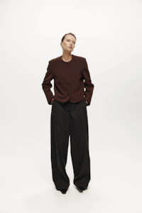 Harris Tapper: Harris Tapper Tanaka Trouser - Black
