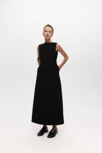 Harris Tapper: Harris Tapper Hiro Dress - Black