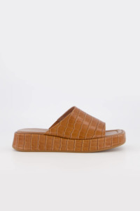 Footwear Bronwyn: Bronwyn Josephine - Tan Croc