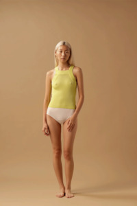Under 150: Pharlain Rib Tank - Lemonade