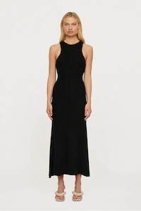 Clea: Clea Georgia Knit Dress - Black