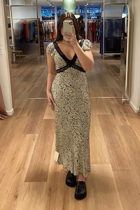 Rixo Iggy Dress - Sun Leo Tan