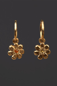 Camille Paloma Walton Buttercup earrings - Gold plate