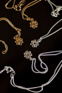 Camille Paloma Walton Buttercup necklace - Gold + tourmaline