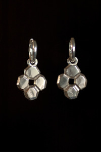 Camille Paloma Walton Mars Earrings - Silver