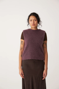 Francie: Francie Picnic Vest - Orchid