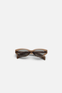 James Ay: James Ay Atti - Transparent Coffee Brown