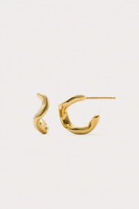 Jane Eppstein Undercurrent Earrings - Gold Plated