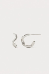 Jane Eppstein Undercurrent Earrings - Silver