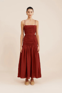Posse Aurelia Dress - Merlot