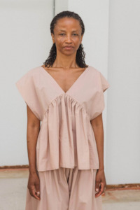 Baserange: Baserange Cable Top - Cantil Pink