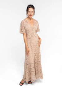 Carlson Valentine Dress - Latte