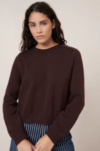 Designer Jumpers: Kowtow Valley Jumper - Mahogany