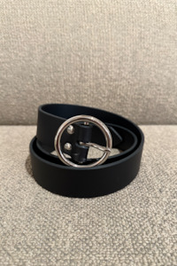 Rogues & Royals Markham Belt - Black/Silver