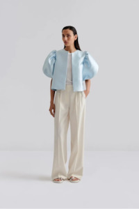 Malina: Malina Cleo Blouse - Ice Blue