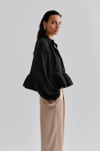 Malina Alva Blouse - Black