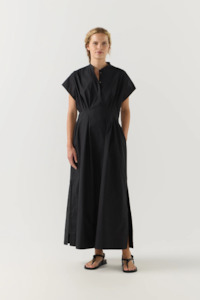 Foemina: Foemina Mika Dress - Black Poplin