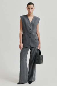 Second Female Daze Trousers - Grey Melange
