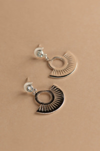 Jewelllery Zoe Morgan: Zoe & Morgan Pocket Full of Sunshine Earrings - Sterling Silver/Aquamarine