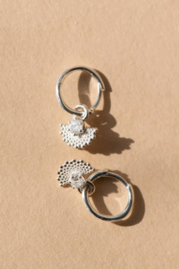 Jewelllery Zoe Morgan: Zoe & Morgan Eos Earrings - Sterling Silver White Zircon