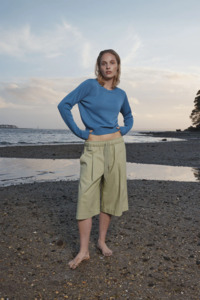 Knitwear Collection: Standard Issue Cotton Pullover - Pacific