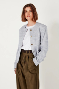 Shjark Gabrielle Jacket - Chambray Blue