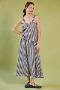 Womens Skirts Shorts: Daylight Moon Window In Your Heart Skirt - Stripe