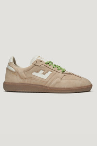 Designer Shoes Nz: Flamingos Life Burela Slim Nobuck - Stone