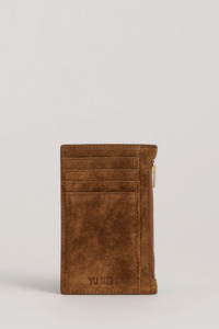 Yu Mei: Yu Mei Frank Cardholder - Cork Suede