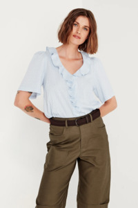 Shjark: Shjark Freya Blouse - Cornflower