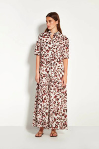 Juliette Hogan Isle Shirtdress - Savanna