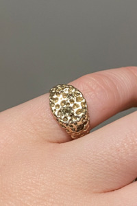 Alexandra Dodds Pinky Signet - 9ct Yellow Gold/Gems