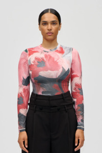 Stine Goya Elastic Long Sleeve Top - My Garden