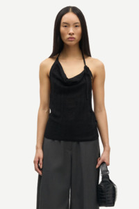 Samsoe Samsoe: Samsoe Samsoe Satatiana Top - Black