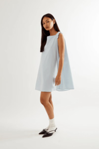 Commonplace Essentials Margie Pinny Dress - Baby Blue