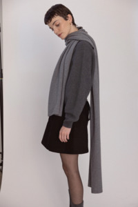 Francie Cloud Scarf - Granite