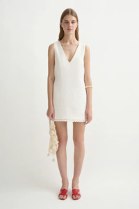 Posse: Posse Effi Mini Dress - Cream