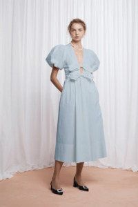 Lovaan Devon Midi Dress - Duckegg