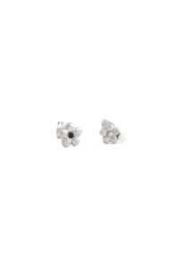 C&V Cherry Blossom Studs - Silver