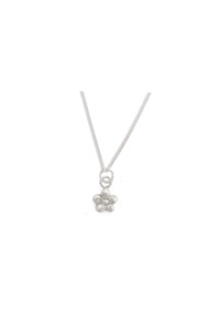 C&V Cherry Blossom Necklace - Silver