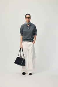 Knitwear Collection: Gregory Nero Polo - Grey