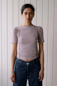 Baserange Omato 3/4 Tee - Verbe Purple