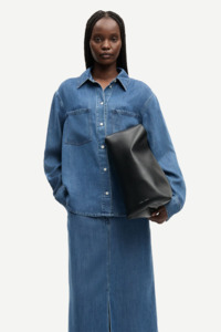 Samsoe Samsoe Sabexy Shirt - Medium Denin Blue
