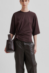 Second Female Missouri Tee - Chocolate Plum