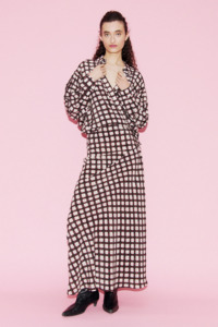 Silk Laundry CDC Deco Skirt - Luna Gingham