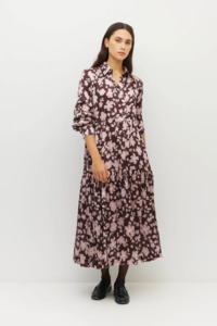 Juliette Hogan: Juliette Hogan Louise Dress - Rose Lustre