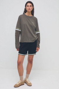 Jumpers: Nagnata Organic Mesh Jersey - Grove