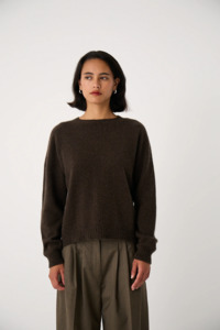 Francie Nimbus Raglan Knit - Truffle