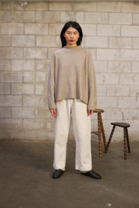 Francie Eclipse Knit - Natural