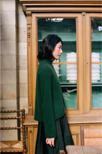Knitwear Collection: Francie Eclipse Knit - Verdant
